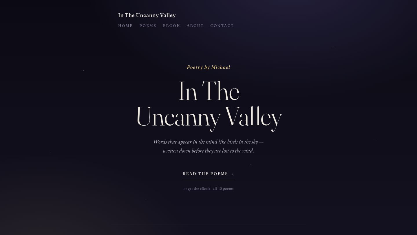 In the Uncanny Valley — intheuncannyvalley.com